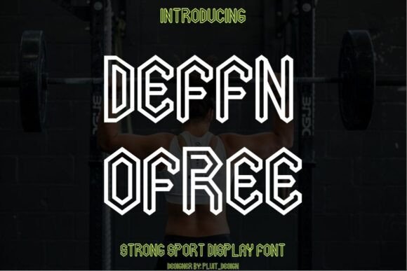 Deffn Ofree: A Bold Display Font for Impact