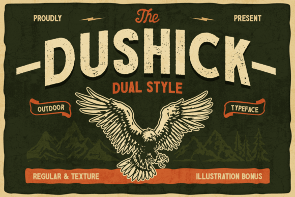 Dushick: A Bold Display Font for Campaigns