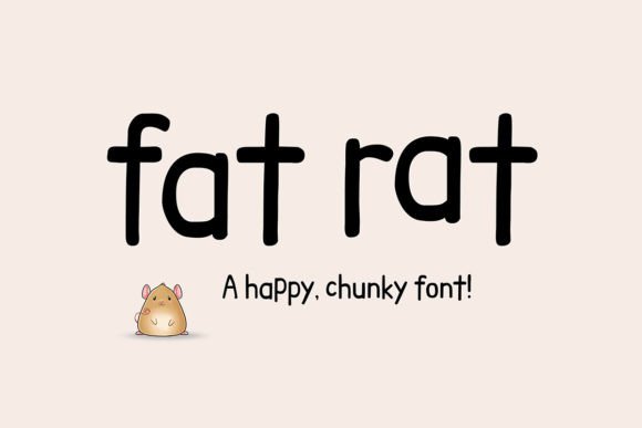 Fat Rat: A Playful Sans Serif for Editorial Design