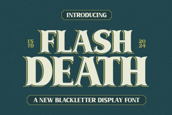Flash Death Font: Bold Branding for Small Business