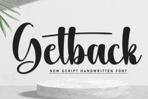 Getback: A Bold Handwritten Font for Web Design