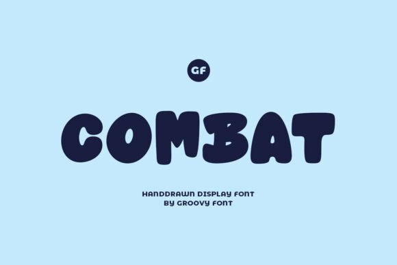 Gf Combat: A Bold Display Font for Digital Impact