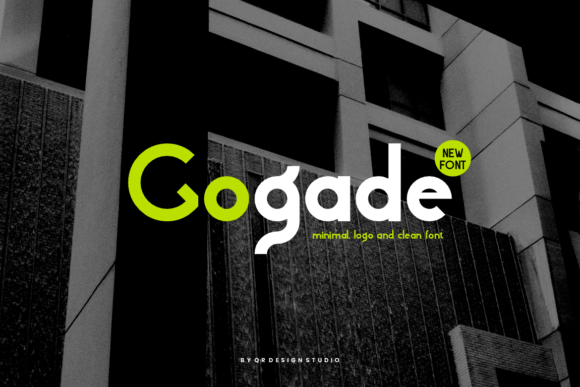 Gogade: A Bold Sans Serif Font for Modern Web Design