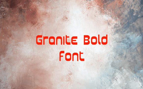 Granite Bold: The Typeface That Commands Attention
