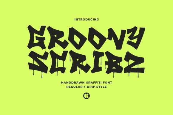 Groovy Scribz: A Bold Display Font for Campaigns