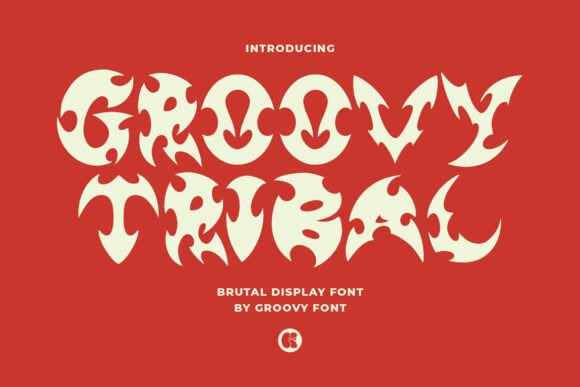 Groovy Tribal: A Bold Display Font for Editors