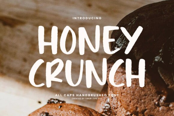 Honey Crunch: The Bold Display Font for Marketers