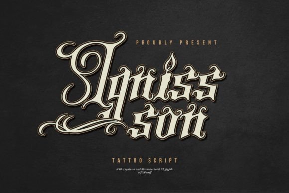 Igniss Son: The Fiery Script Font for Bold Branding