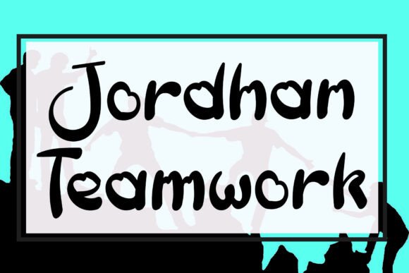 Jordhan Teamwork: A Friendly Display Font for Web Design