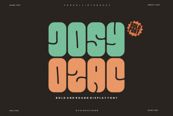 Josyozac: A Bold Typeface for Modern Editorial Design