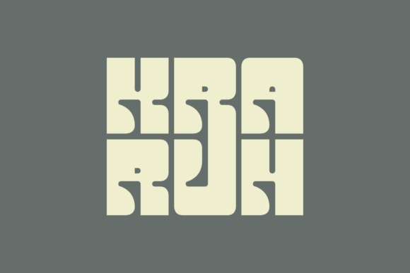 Kraruh: The Display Font for Bold Branding