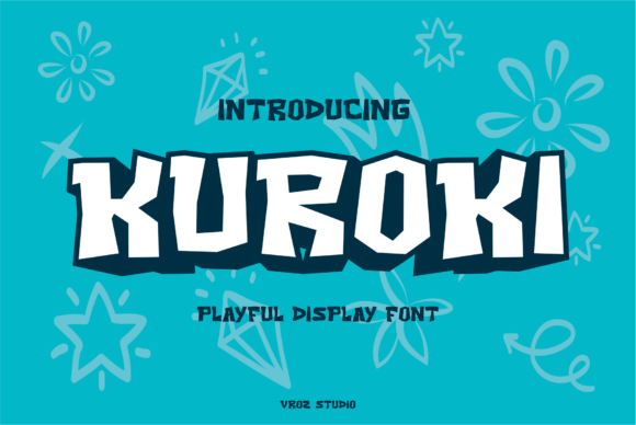 Kuroki: A Bold Display Font for Web Design