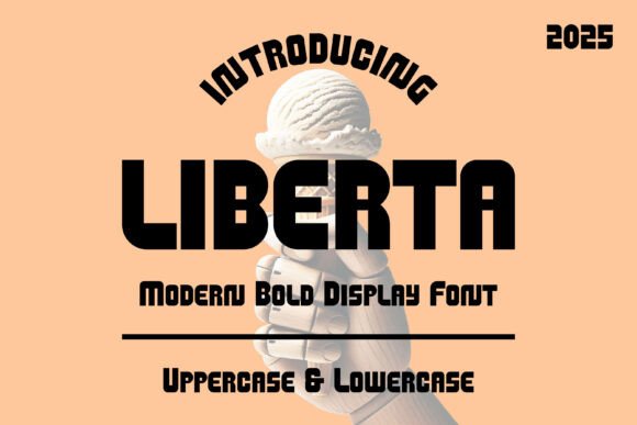 Liberta Font: A Bold Display for Editorial Design