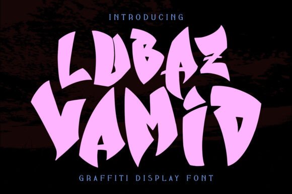 Lubaz Vamid: A Bold Display Typeface for Modern Editorial Design