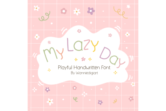 My Lazy Day: A Playful Handwritten Font for Web Design