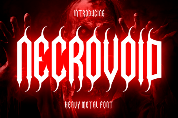 Necrovoid: A Heavy Metal Font for Bold Campaigns