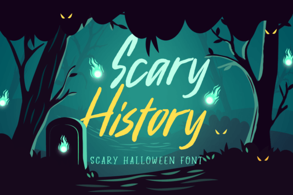 Scary History Typeface for Bold Branding