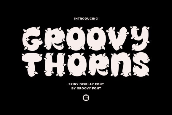 Style Your Brand with Groovy Thorns Font