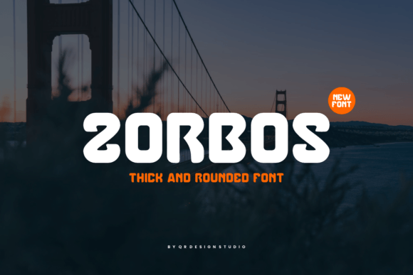 Zorbos: The Bold Typeface That Elevates Your Brand